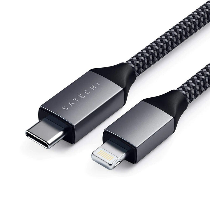 Satechi Braided USB-C to Lightning Charging Cable 6ft