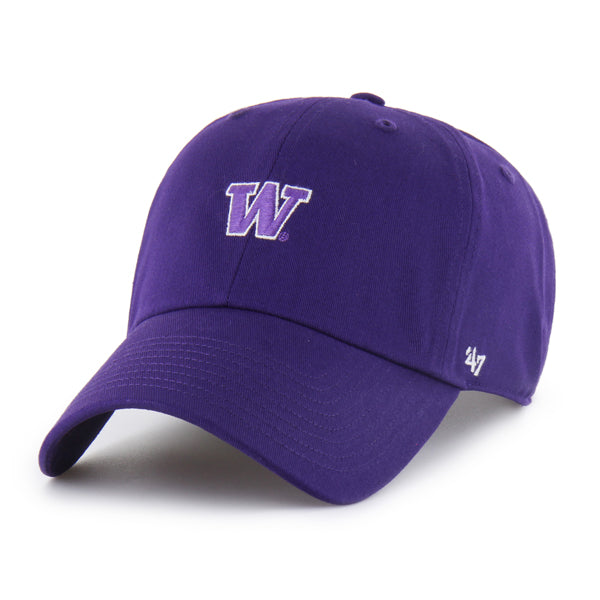 47 Brand Purple Mini W Foundational Clean Up Adjustable Hat
