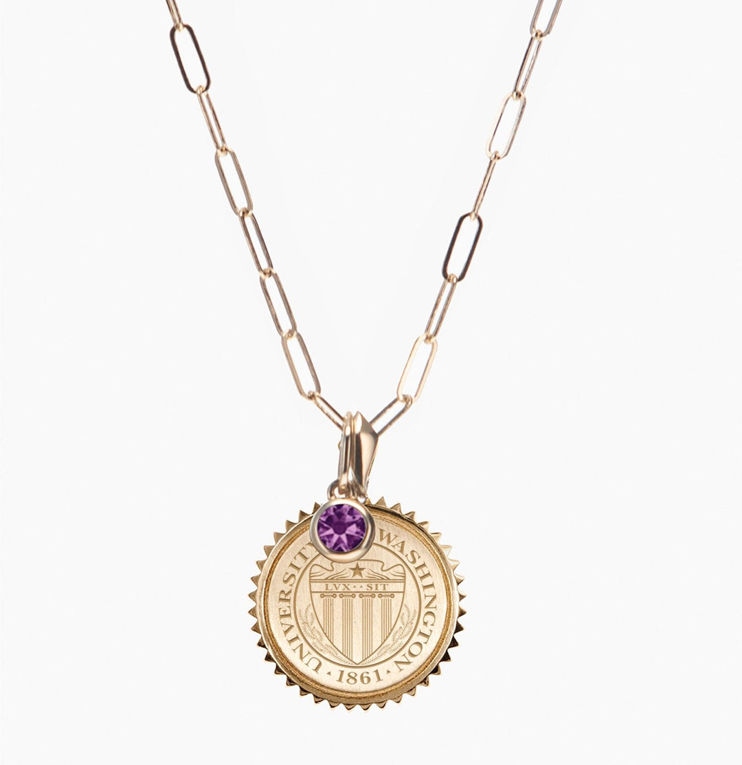 DROP SHIP Kyle Cavan Washington Sunburst Gold Necklace & Gemstone Bundle