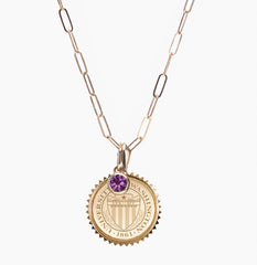 DROP SHIP Kyle Cavan Washington Sunburst Gold Necklace & Gemstone Bundle Hover