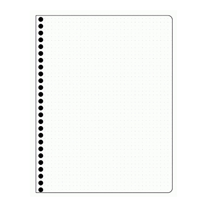 Decomposition Hedgehogs 7.5" x 9.75" Dot Grid College Spiral 80ct