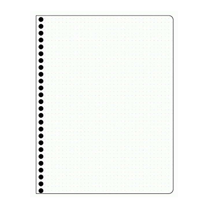 Decomposition Hedgehogs 7.5" x 9.75" Dot Grid College Spiral 80ct