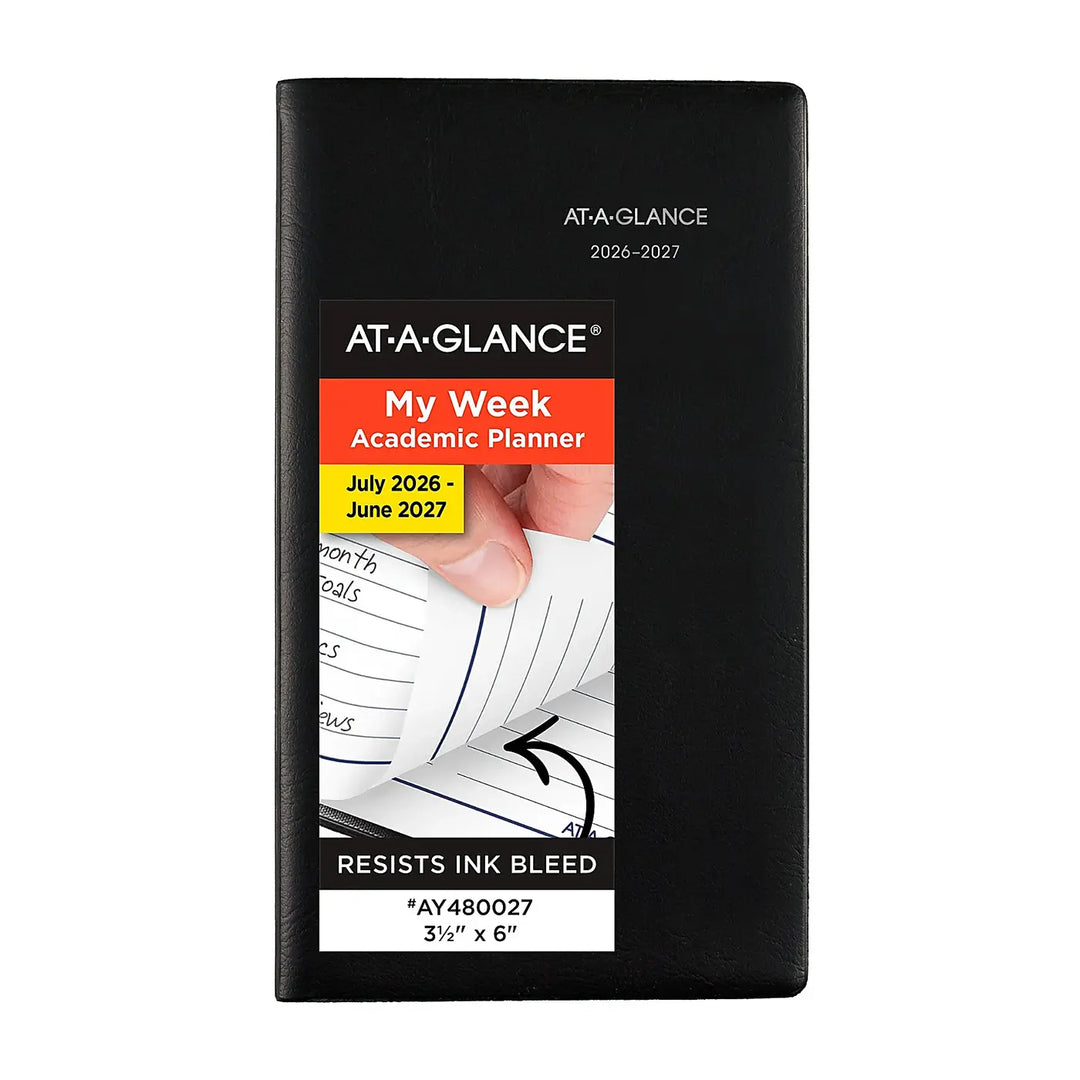 At-A-Glance DayMinder 2026-2027 3.5" x 6" Weekly Academic Planner