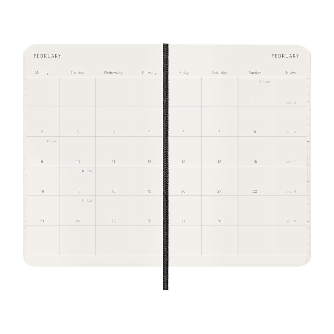 Moleskine 2026 Pocket Softcover Monthly Planner