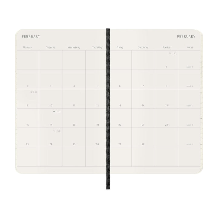 Moleskine 2026 Pocket Softcover Monthly Planner
