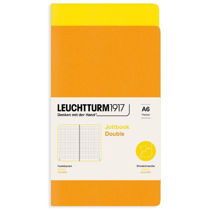 Leuchtturm 1917 Jottbook Double Pack A6 Flexcover Notebook 59ct
