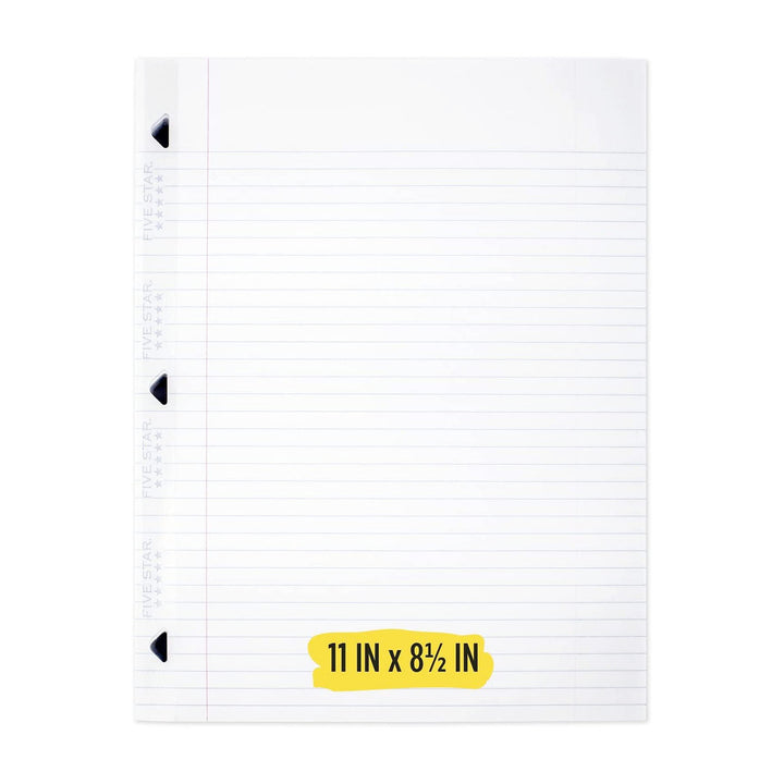 Five Star Reinforced College Ruled Filler Paper 80 Count