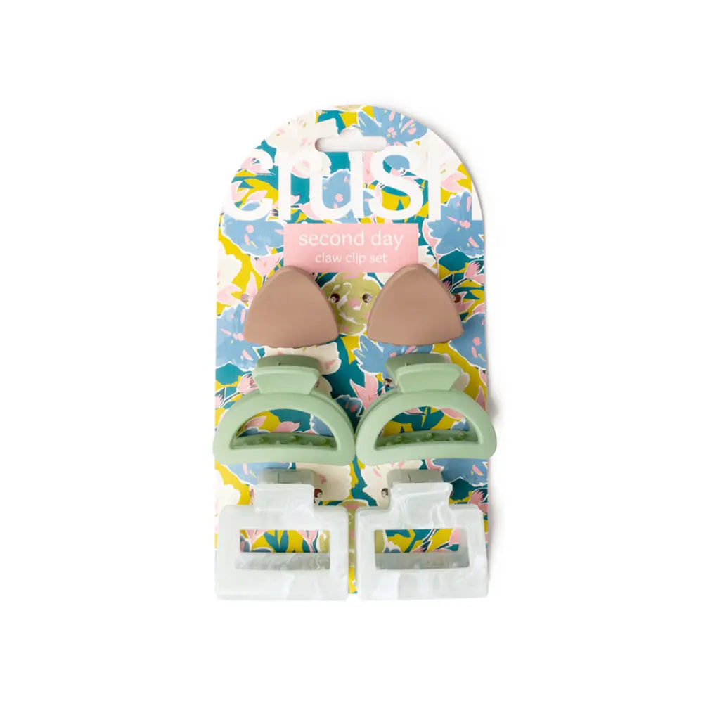 Crush Second Day Claw Clip Set