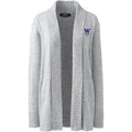 Lands' End Women's UW Bothell STEM Cotton Modal Shawl Collar Cardigan Sweater thumbnail