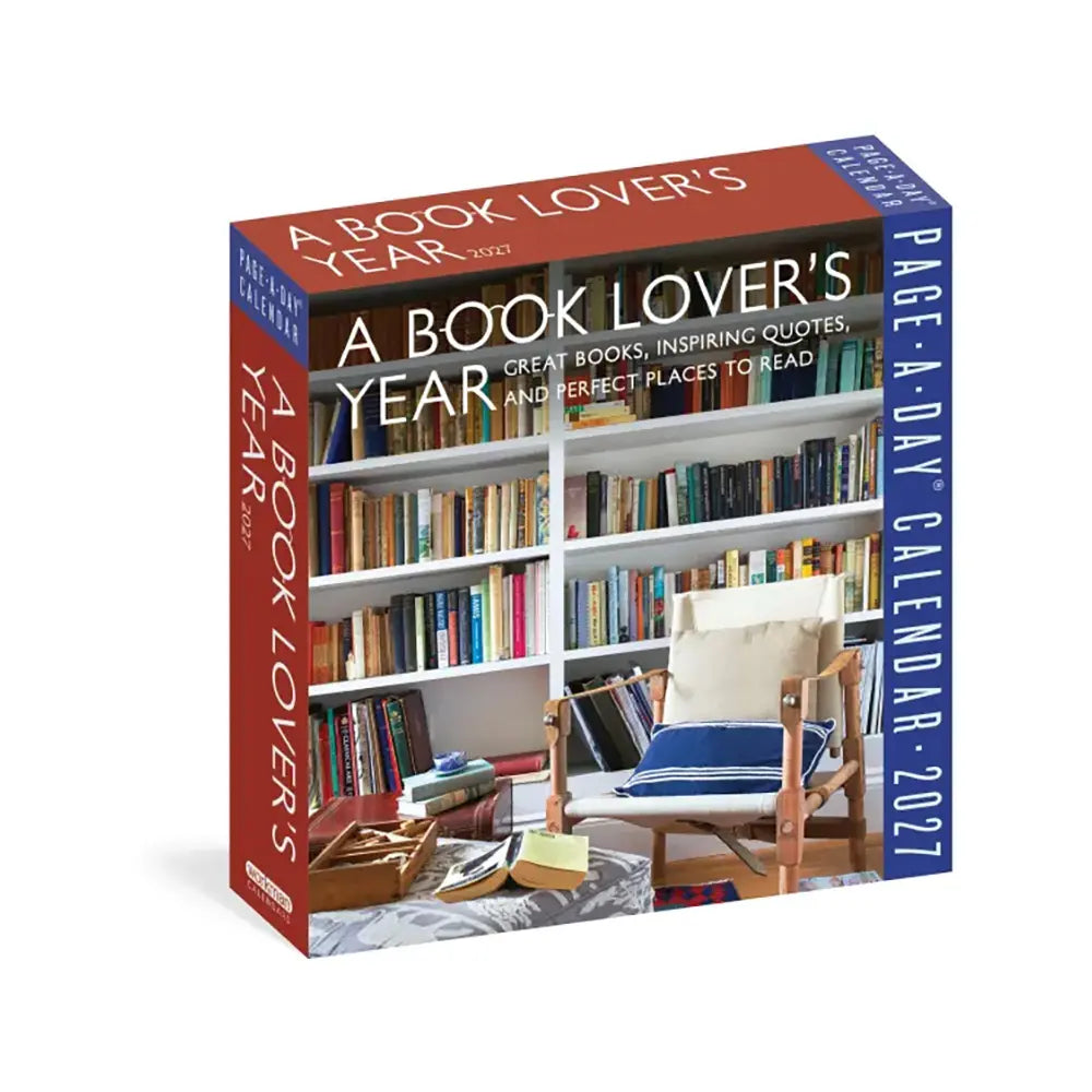 A Book Lover's Year Page-A-Day 2027 Calendar