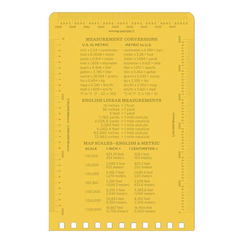 Rite in the Rain Yellow 4"x6" Top Spiral Memo Notebook 50ct