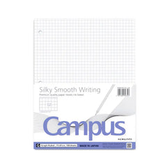 Photo of Kokuyo Campus Graph Ruled 8.25" x 11" Filler Paper 100 sheets.