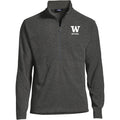 Lands' End Men's UW Bothell Thermacheck Fleece Quarter Zip thumbnail