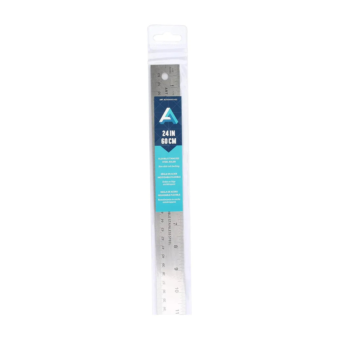Art Alternatives Flexible Stainless Steel Ruler