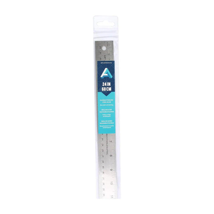 Art Alternatives Flexible Stainless Steel Ruler