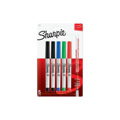 Sharpie Ultra-Fine Point Permanent Marker Assorted 5 Count