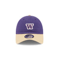 New Era Purple Gold Washington Huskies 2t Micro Logo Casual Classic Hat thumbnail