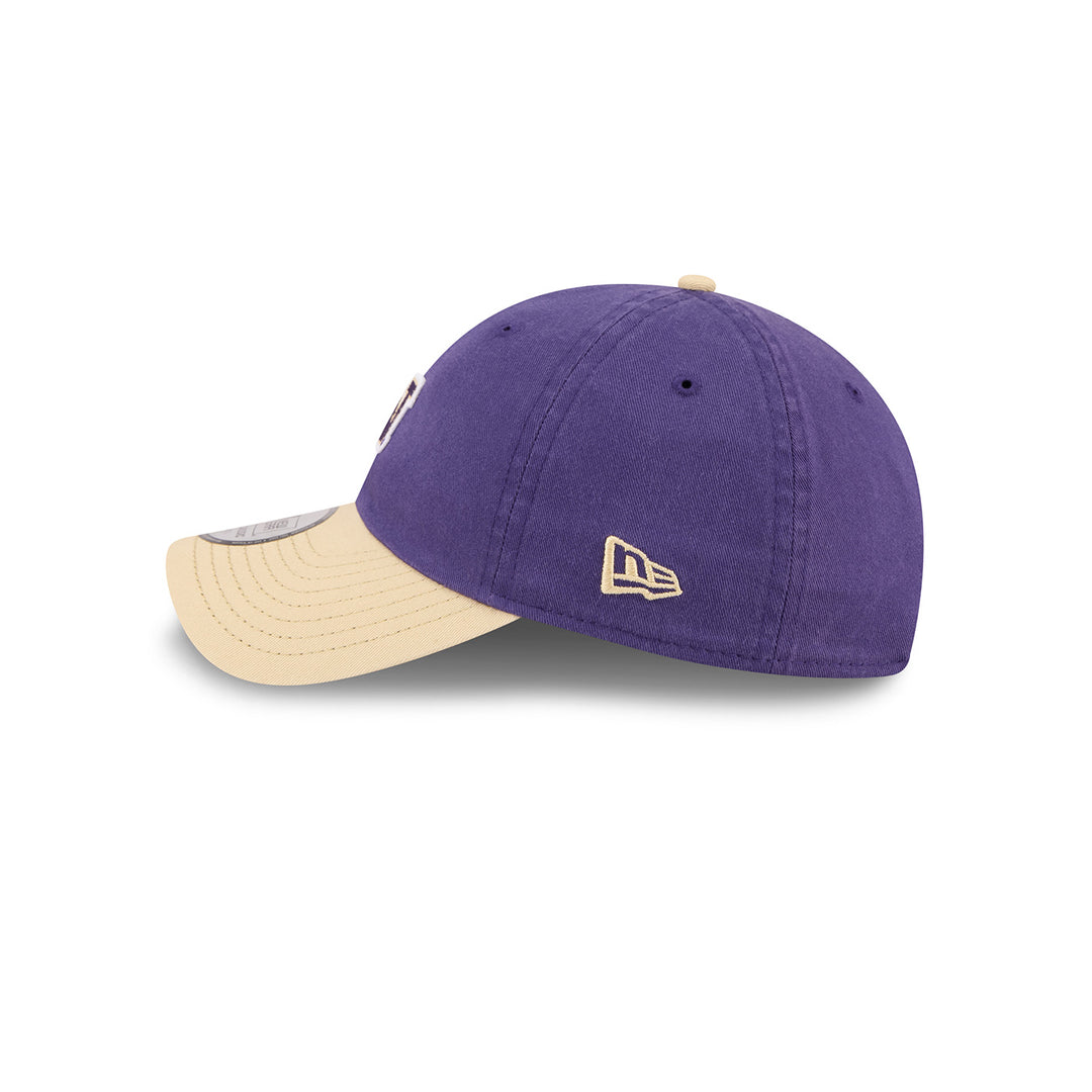 New Era Purple Gold Washington Huskies 2t Micro Logo Casual Classic Hat