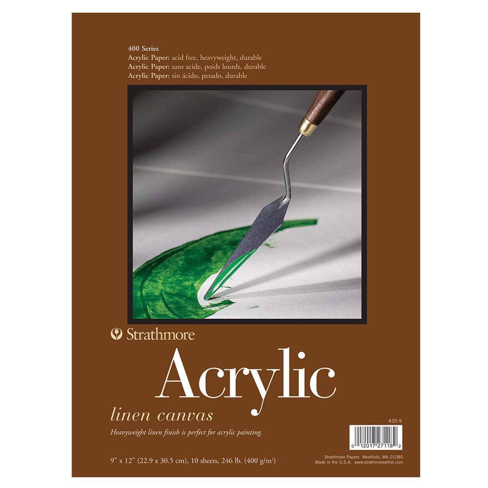 Strathmore 400 Series Acrylic Paper Pad 10 Sheet