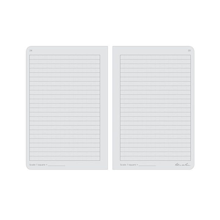 Rite in the Rain Orange 4-5/8"x7" Stapled Notebook 48ct