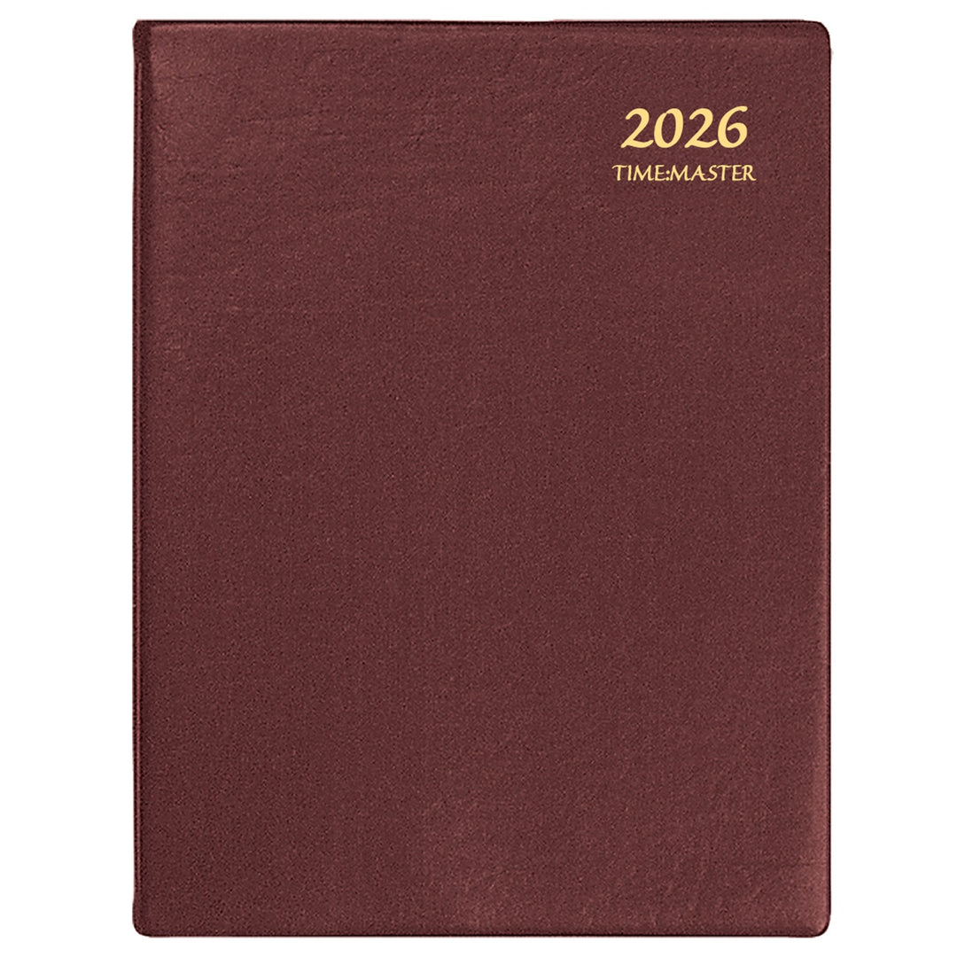 Payne Continental 2026 Annual 8.5" x 11" Time:Master Planner#color_burgundy