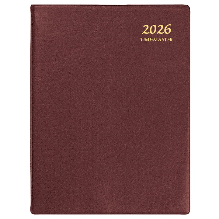 Payne Continental 2026 Annual 8.5" x 11" Time:Master Planner#color_burgundy