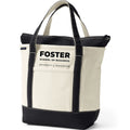 Lands' End Natural Canvas UW Foster School of Business Zip Top Tote Bag thumbnail
