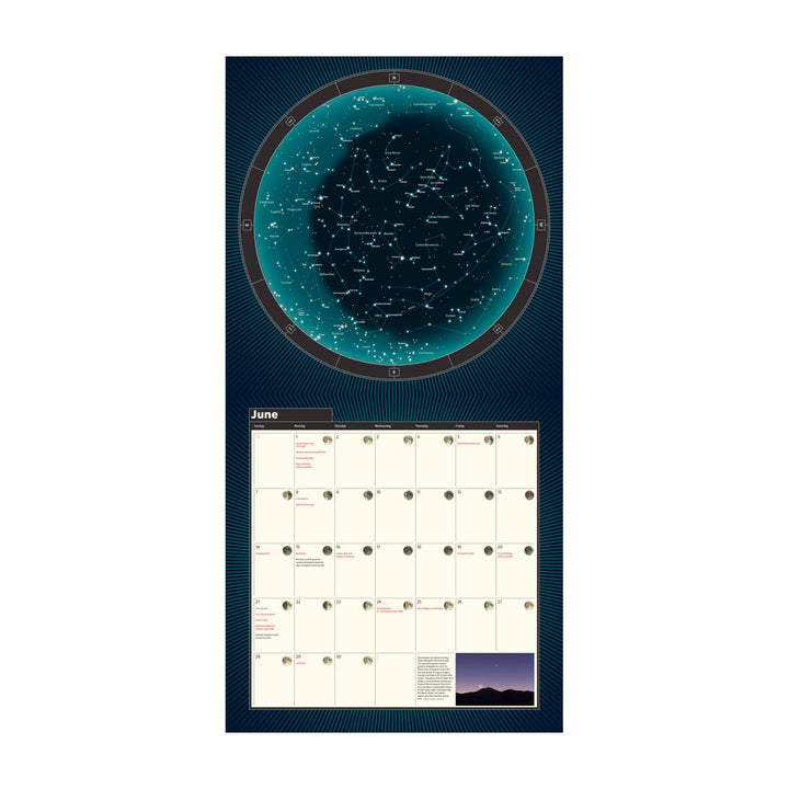Small Changes Year of the Night Sky 2026 Wall Calendar