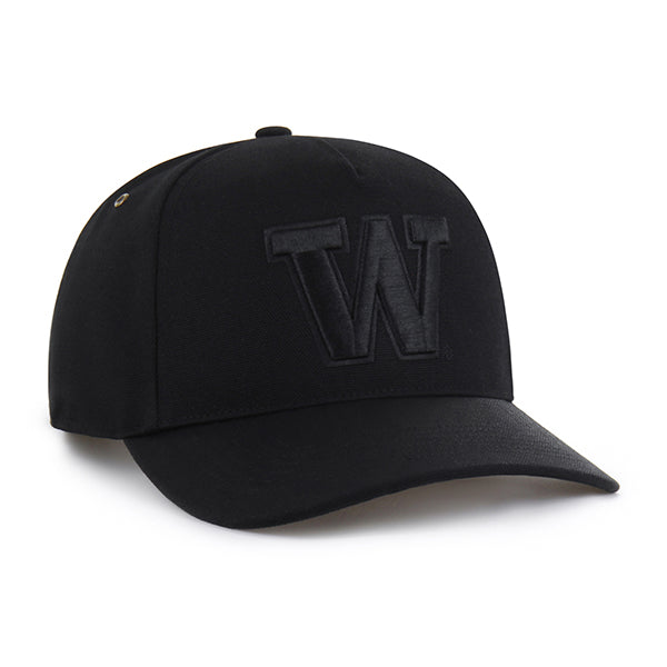 Carhartt x 47 Brand Black Washington Huskies Hitch Snapback Hat