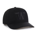 Carhartt x 47 Brand Black Washington Huskies Hitch Snapback Hat thumbnail