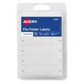 Avery White 2-3/4"x5/8" File Folder Labels 156 Count thumbnail