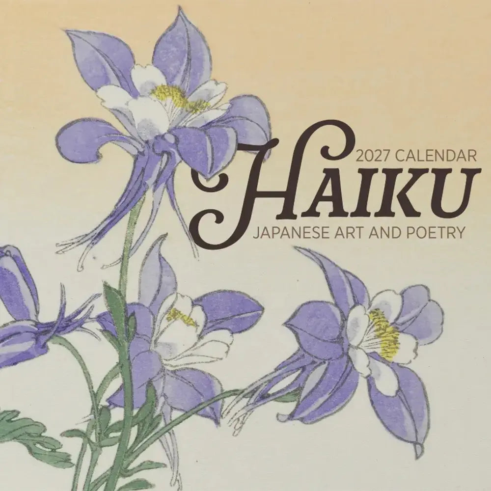 Haiku Japanese Art and Poetry 2027 Wall Calendar