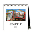 2027 Seattle Desktop Calendar thumbnail