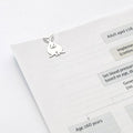 Midori Rabbit Etching E-Clips 16 Count thumbnail