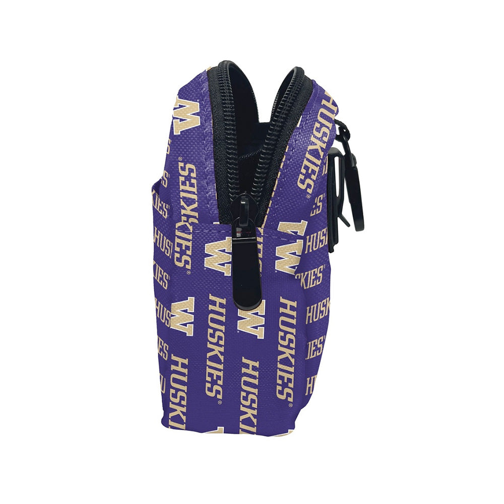 ShopInstaPets Purple W WA Huskies Treat Pouch