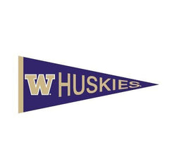 Photo of Neil W Huskies Pennant Recycled Wood Magnet.