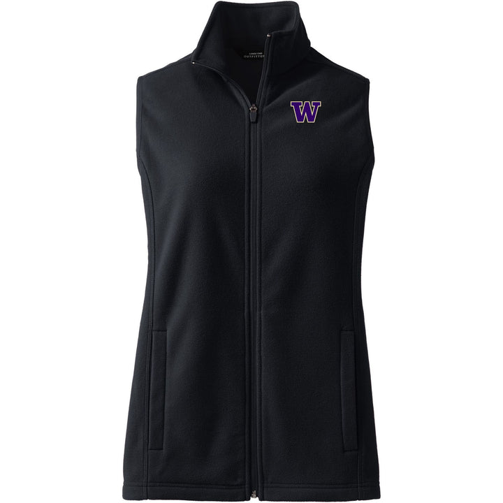 Lands' End Women's UW ThermaCheck Fleece Vest