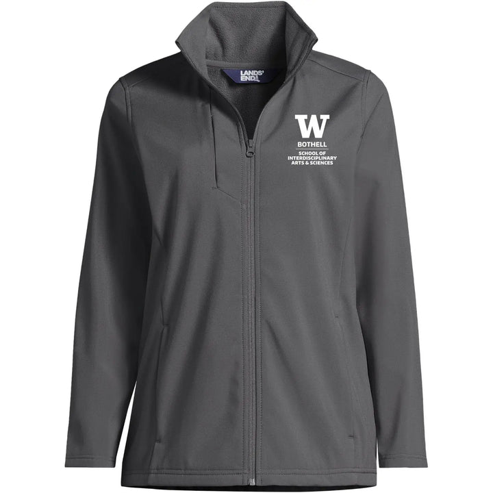 Lands' End Women's UW Bothell Interdisciplinary Arts & Sciences Soft Shell Jacket