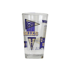 RFSJ Washington Huskies Pennant Pint Glass 16oz Hover