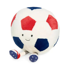 Photo of Jellycat Amuseables USA Soccer Ball Plush.