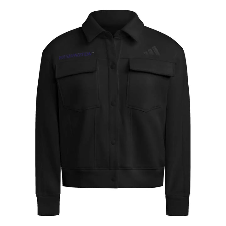 adidas Women's FW25 Washington Wordmark Fleece Shacket