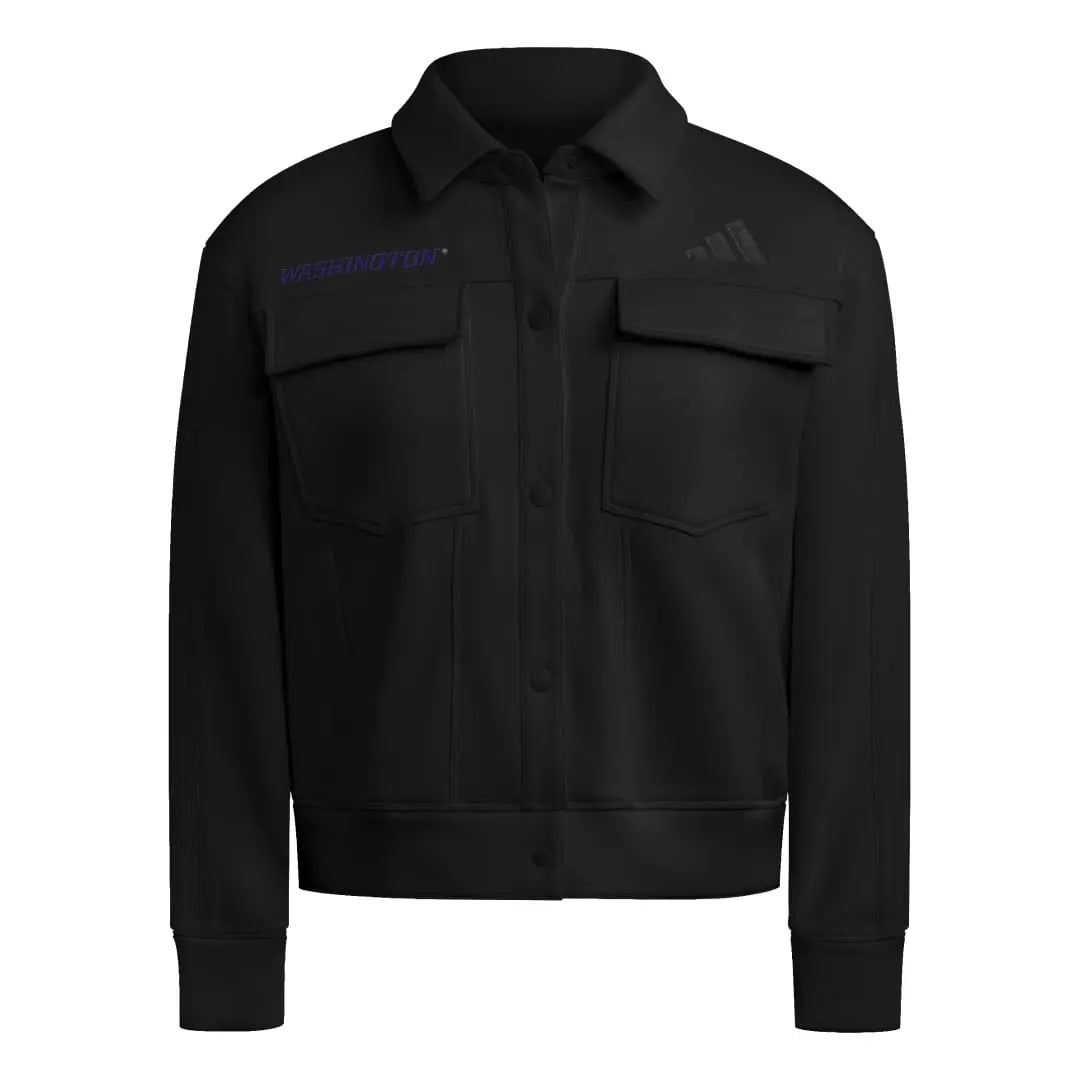 adidas Women's FW25 Washington Wordmark Fleece Shacket