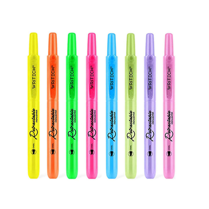 Writech Retractable Highlighter