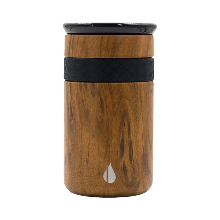 Elemental Teak Wood Artisan Tumbler 12oz
