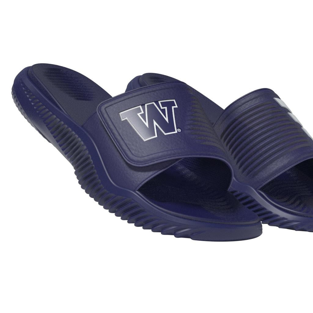adidas Mens Washington Huskies AlphaBounce Slide – University