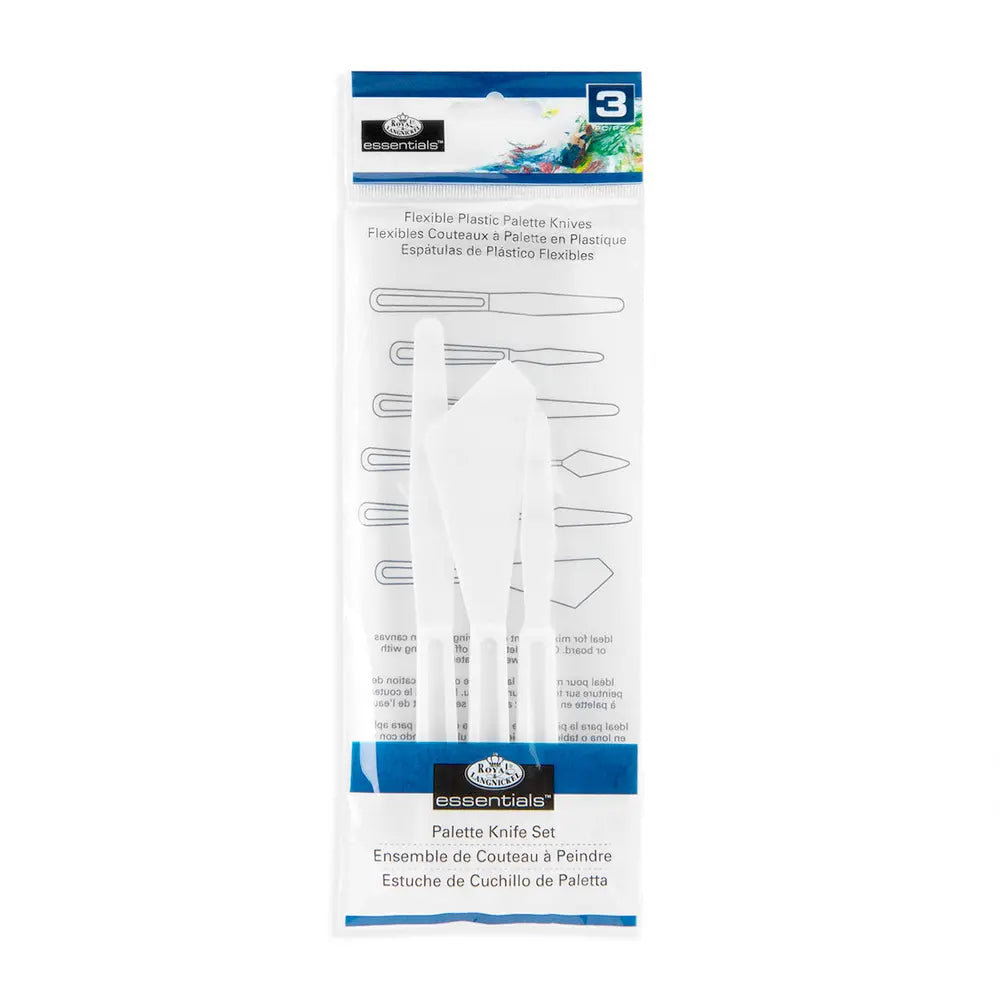Royal Brush Flexible Flat Palette Knife Set 3ct
