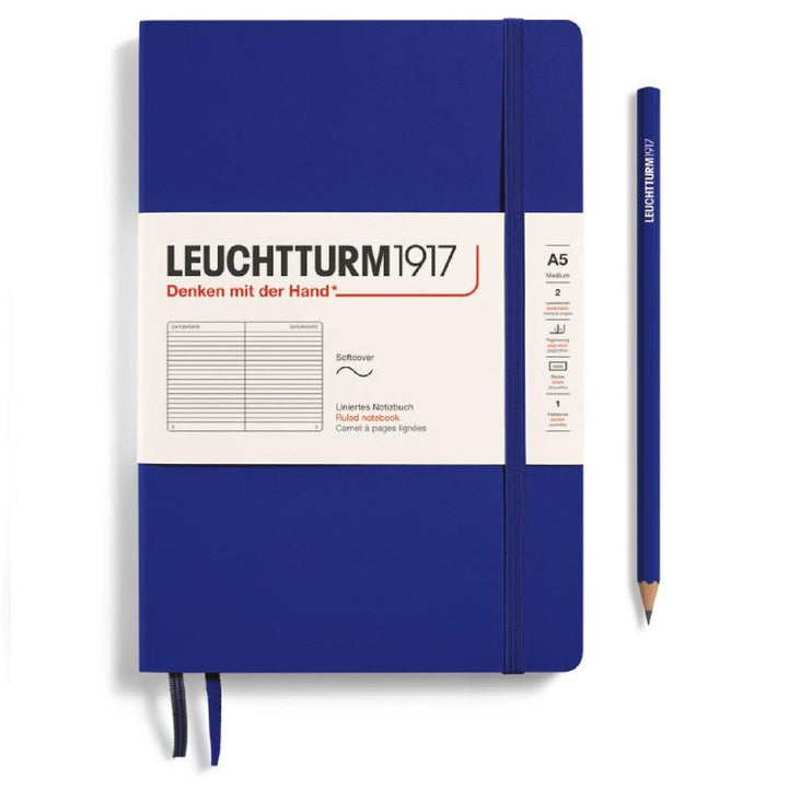 Leuchtturm 1917 A5 Medium Softcover Notebook 123ct