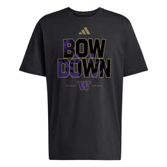 Photo of adidas Men's Washington Huskies 2026 Strategy Bow Down Fresh Tee.