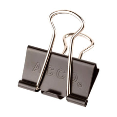Photo of Acco Black Single Medium Binder Clip.