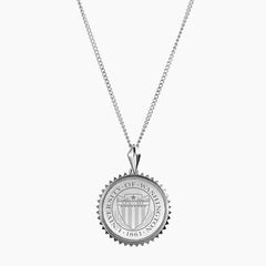 Photo of Kyle Cavan Washington Sunburst Crest Necklace Sterling Silver.